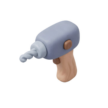 Claymorphic hand drill
