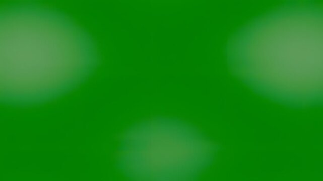 Abstract green background with soft blurred circles