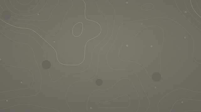 elegant abstract zen garden background with softly flowing contour lines and subtle circular elements, modern calm, loopable animation