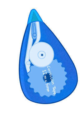 Correction tape illustration