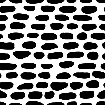 Vector seamless pattern with hand drawn paving stones texture. Cute design for textile, backgrounds, wallpaper, wrapping paper, digital prints.