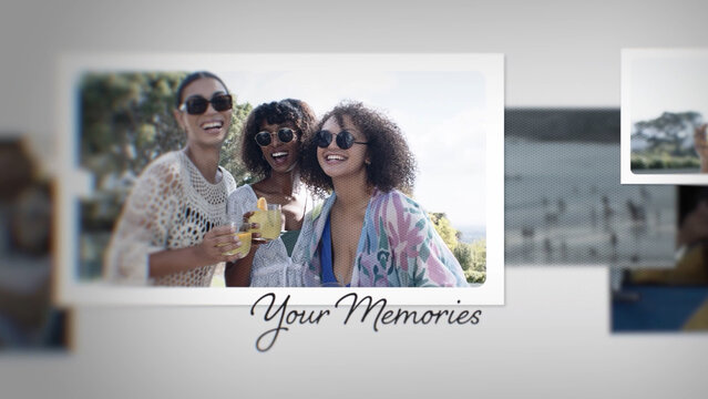 Vintage Photo Timeline