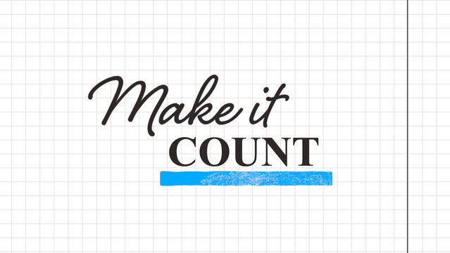 Handwritten Colorful Text Quotes