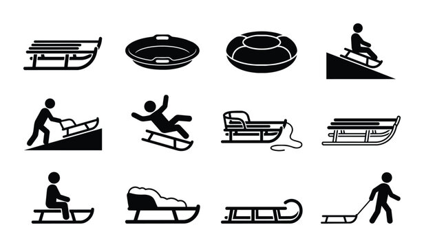 Sled icons.