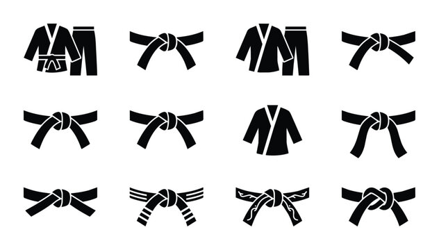 Karate Gi Icons