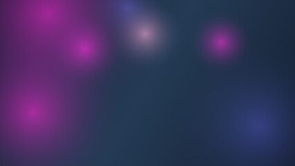Fototapeta premium Soft Pink and Blue Bokeh Lights on Dark Background