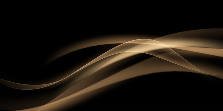 Modern abstract vector design with a black background and luxurious elements.