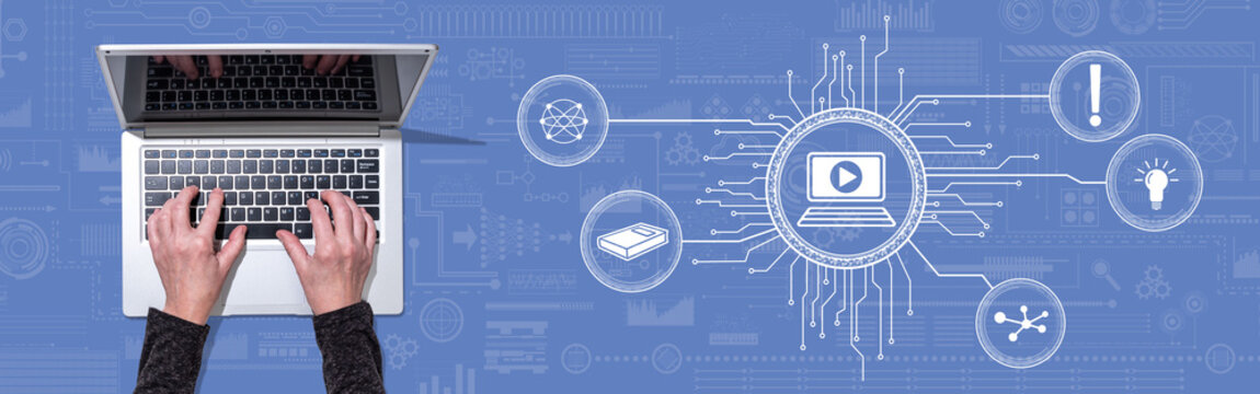 Concept of webinar