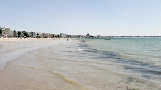 baie et plage de la Baule en Loire-Atlantique