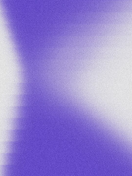 Purple and White Grainy Gradient Background Texture with Film Noise Effect