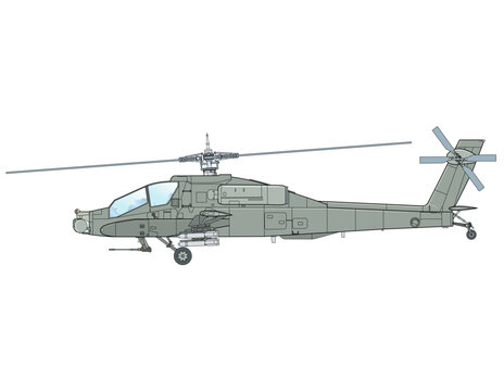 Amerikanischer Kampfhubschrauber