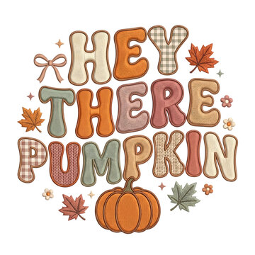 Cozy Autumn Fall Typography Collection with Pumpkin, Sweater Weather and Seasonal Hand Lettering Designs