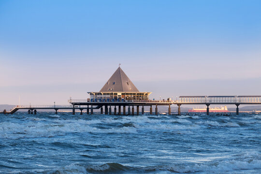 Germany, Usedom, Heringsdorf, pier