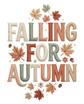 Cozy Autumn Fall Typography Collection with Pumpkin, Sweater Weather and Seasonal Hand Lettering Designs