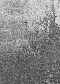 Large halftone concrete texture with a transparent background