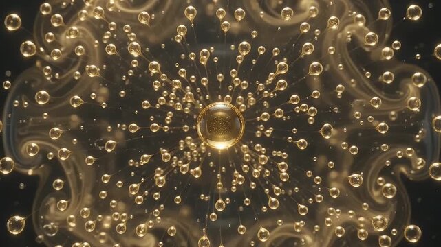 Active Lipid Secretion and Nano Emulsion Radial Dispersion