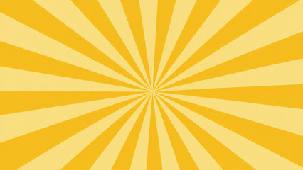 Obraz premium Bright Yellow Radial Burst Background 