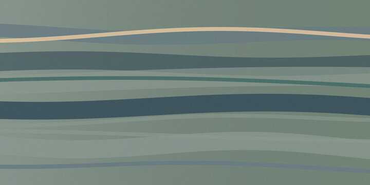Muted blue-green bands flow horizontally across a layered abstract surface, delivering a tranquil contemporary aesthetic suited to presentations, websites, editorial layouts, and branding.
