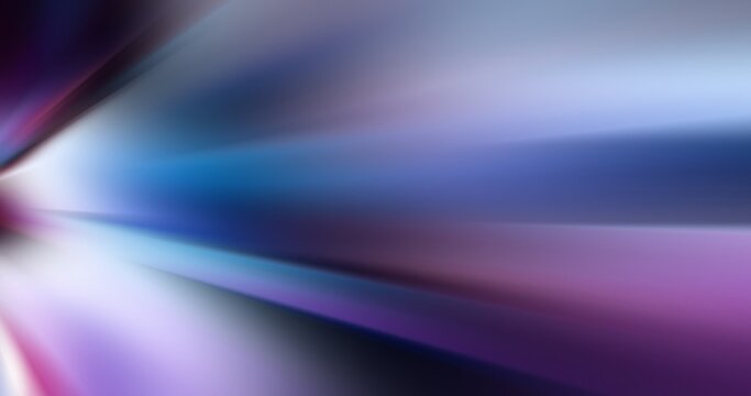 Abstract bright colorful radial blur. Digital zoom background with blue, purple, and pink streaks. High speed effect, data stream motion. For graphic design, websites, technology