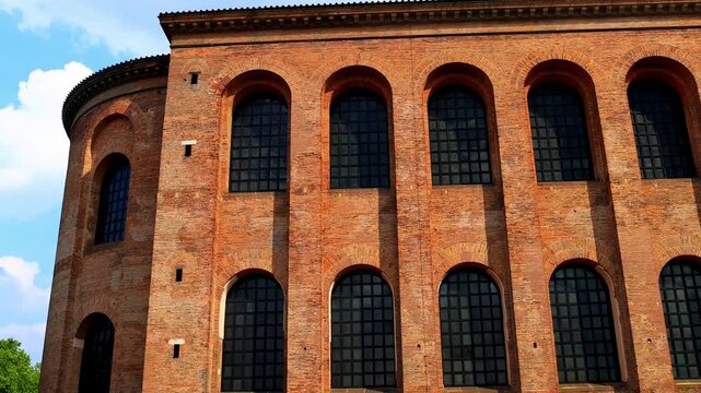 the historic cityscape of trier germany 4k video
