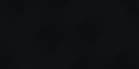 Obraz premium Abstract dark grey and black background with line pattern layer 3d design and space for text banner