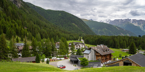 Blick auf den Weiler Spöttling- Tauer in Osttirol © Holger W. Spieker