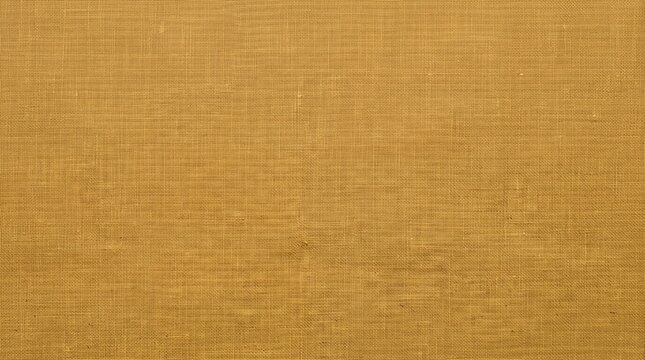 Natural Brown Woven Linen Fabric Texture Background