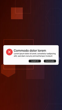 Vertical Error Notification 06