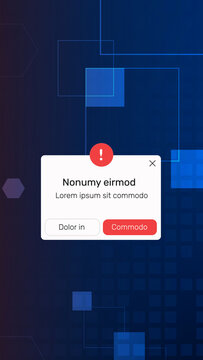 Vertical Error Notification 05