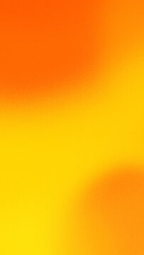 Abstract vibrant orange yellow blurred aura background with grainy frosted glass texture vertical composition perfect for mobile device technology luxury wallpapers.