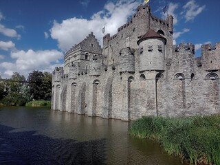 Château des Comtes, Gand, Flandres, Belgique, Europe © Fabien