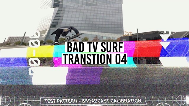 Bad TV Surf Transtion 04