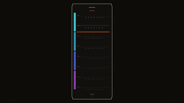 Acoustic Signal Monitoring Depth HUD Seamless Loop