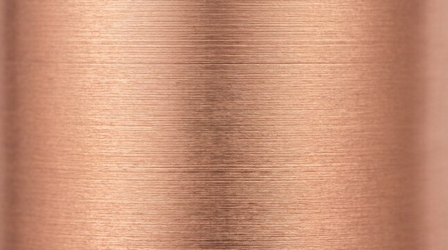 Brushed Copper Metal Texture Background Surface