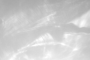 Naklejka premium Real soft caustic ripple shadow cut out on a transparent png background with diffused wavy edges. Lives in organic and vintage design as a transparent png overlay for a beauty mockup.