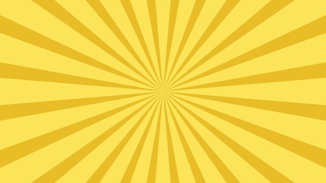 Minimalist yellow sunburst, Abstract background of yellow sunburst lines comic cartoon, Radiating orange and yellow sunburst pattern constructed, Motion sunburst abstract yellow background.