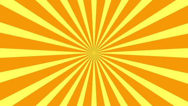 Minimalist yellow sunburst, Abstract background of yellow sunburst lines comic cartoon, Radiating orange and yellow sunburst pattern constructed, Motion sunburst abstract yellow background.