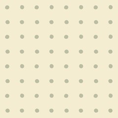 Simple polka dot pattern on a soft beige background © Syaima Levantine