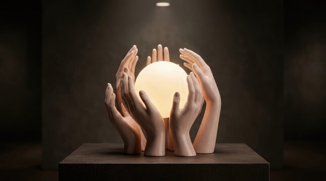 United in hope a collective effort to illuminate the path towards breast cancer awareness research and ultimately a cure for