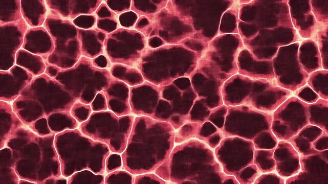 ひび割れ模様が広がるバティック染めの質感