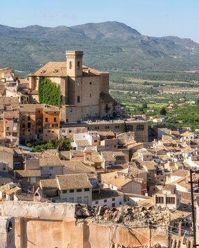 Scenic sight in Moratalla, beautiful town in the Region of Murcia, Spain.
