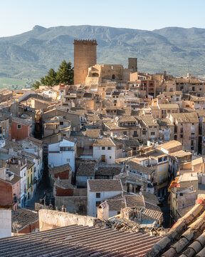 Scenic sight in Moratalla, beautiful town in the Region of Murcia, Spain.