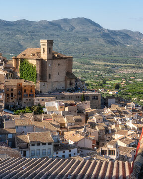 Scenic sight in Moratalla, beautiful town in the Region of Murcia, Spain.