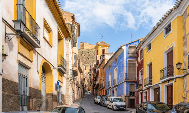 Scenic sight in Mula, beautiful town in the Region of Murcia, Spain.