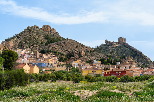 Scenic sight in Mula, beautiful town in the Region of Murcia, Spain.
