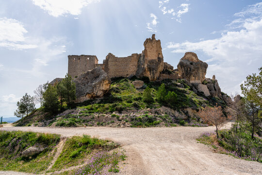 Scenic sight in Mula, beautiful town in the Region of Murcia, Spain.