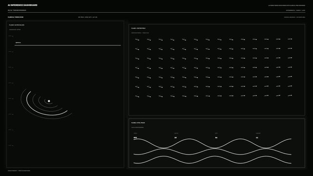 AI Inference Dashboard Vital Traces Seamless Loop