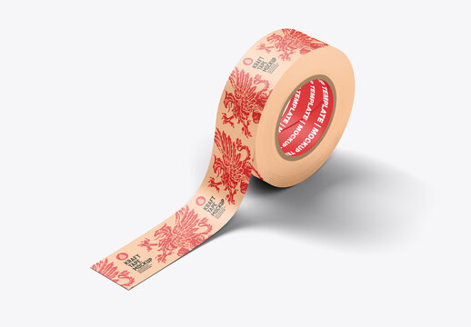Kraft Tape Mockup
