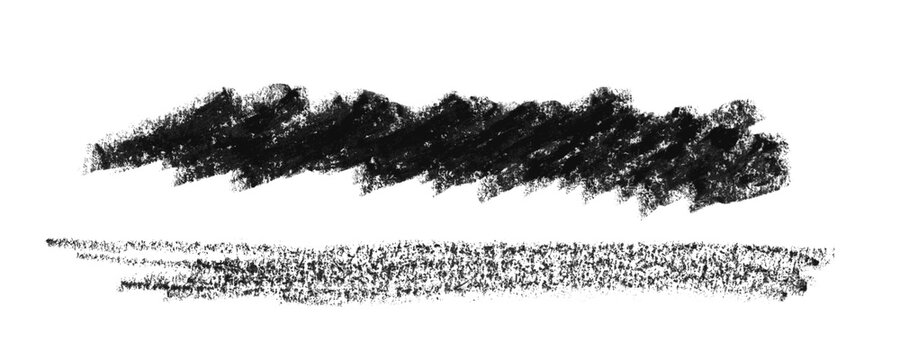Black charcoal pencil stroke texture drawing on paper Background