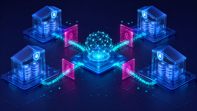 Privacy-Preserving Federated AI Learning Network